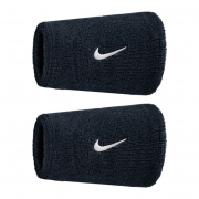 Polsini Lunghi Da Tennis Nike Swoosh Wristbands-Nero