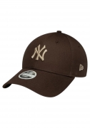 cappello 9FORTY New York Yankees MLB League Essential Marrone Scuro Donna