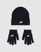 Nike Club Beanie / Glove Set nero